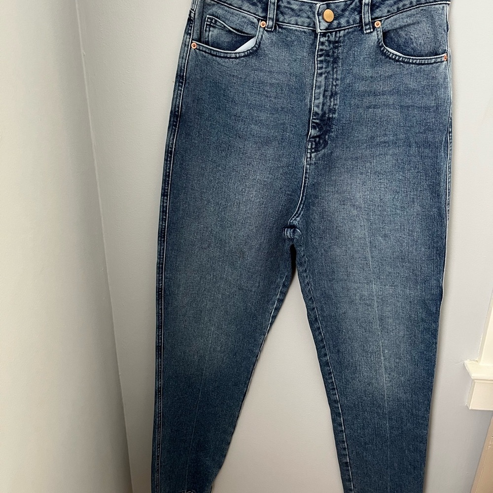 ASOS Blue High Rise Jeans